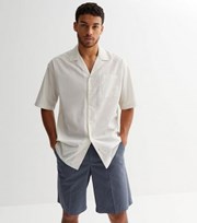 New Look Blue Relaxed Fit Bermuda Shorts